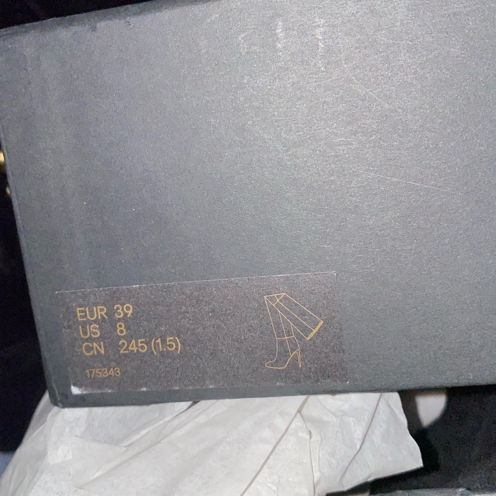 Balmain x H&M over the knee suede boots - Picture 9 of 9